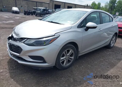 2017 Chevrolet Cruze Lt Auto from USA, damaged, VIN 3G1BE6SMXHS581730